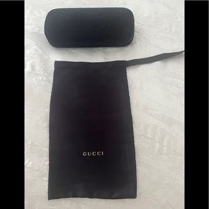 Gucci sunglass cases.